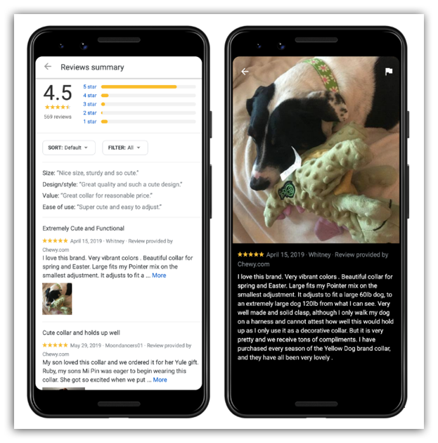 user-generated content photo on google review