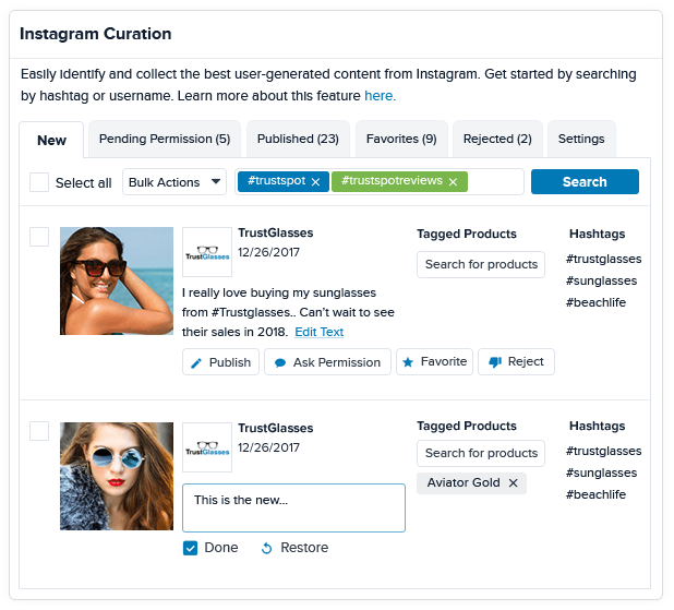 trustspot-instagram-settings